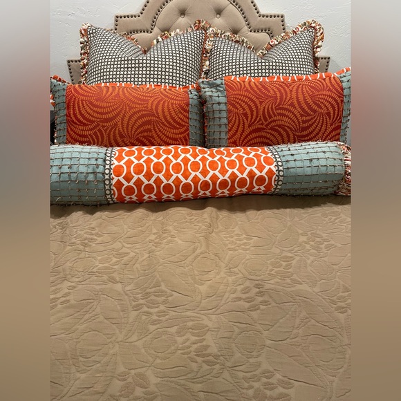 Parure De Lit Pottery Barn Serape – Couette Full/Queen + 1 Taie Standard – Motif Rayé Multicolore Sud-Ouest